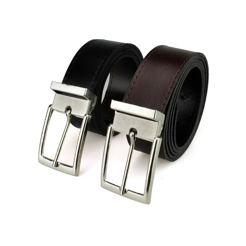 Cinto de Couro Masculino - Pague 1 Leve 2